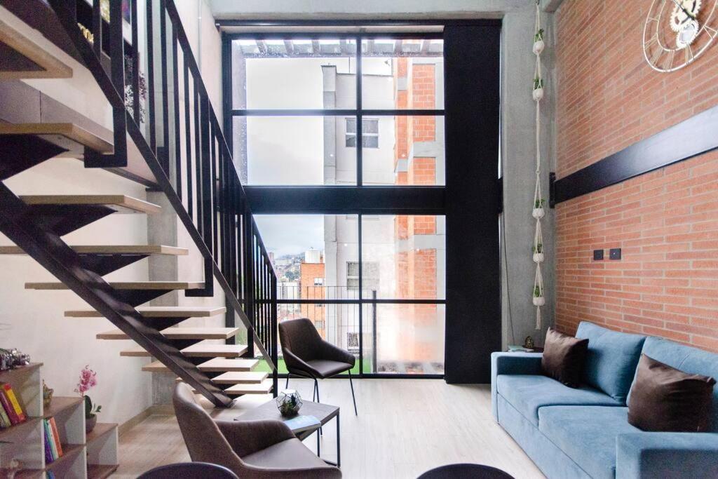 Apartamento Tipo Loft Medellín Esterno foto