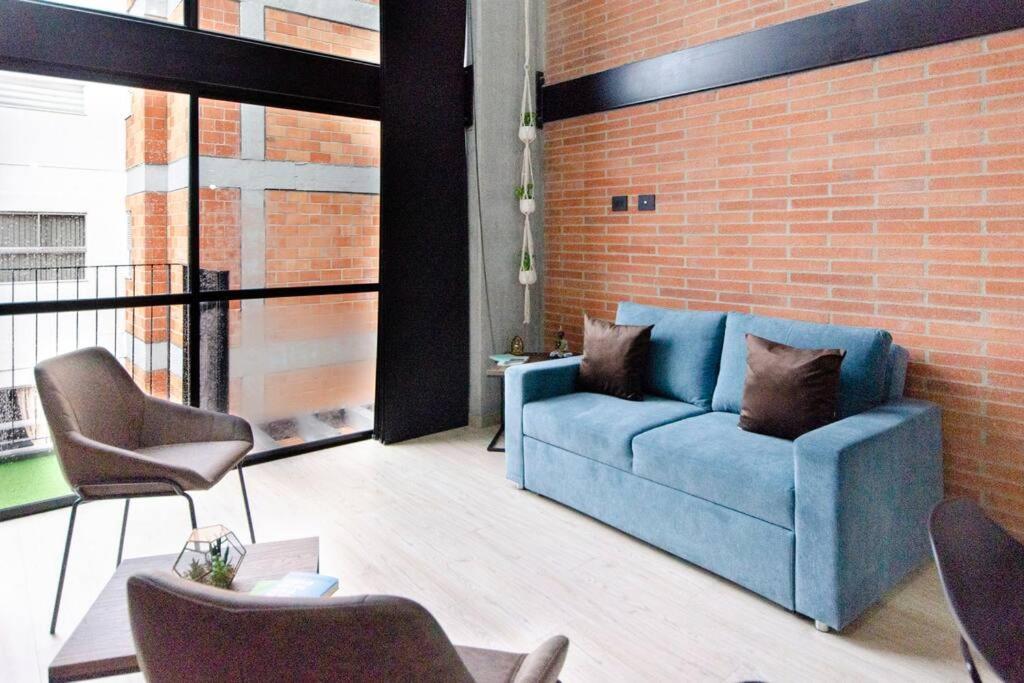 Apartamento Tipo Loft Medellín Esterno foto