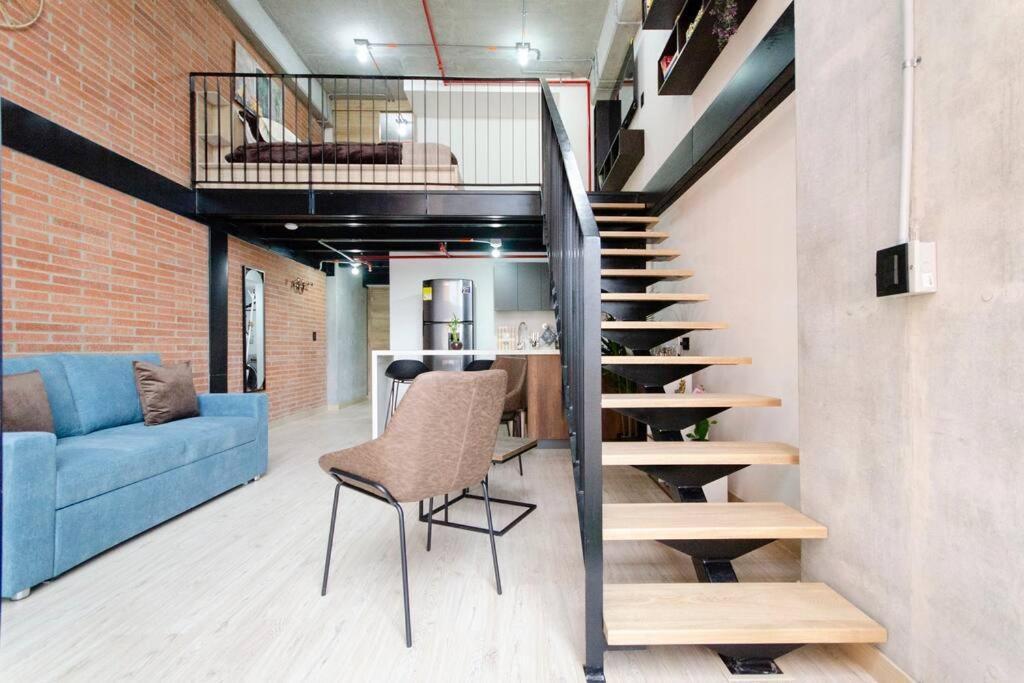 Apartamento Tipo Loft Medellín Esterno foto