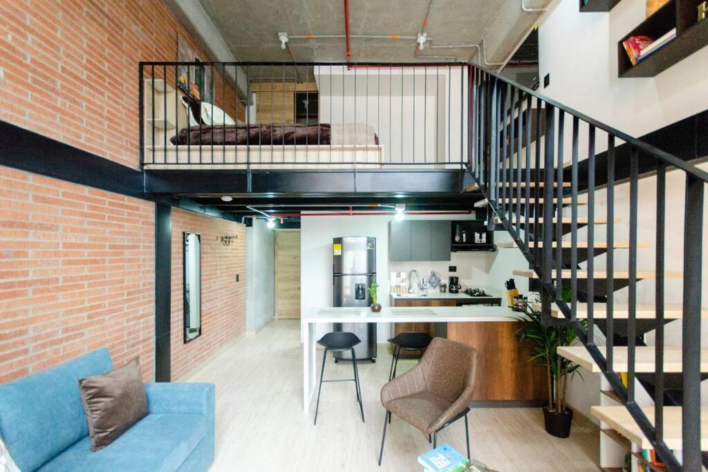 Apartamento Tipo Loft Medellín Esterno foto